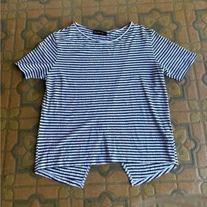 MICHELLE BY COMUNE STRIPED SHRIT